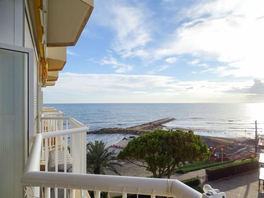 Seaview Lovers At 1St Line With Pool Santa Pola Exterior foto